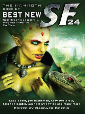 cover image of The Mammoth Book of Best New SF 24